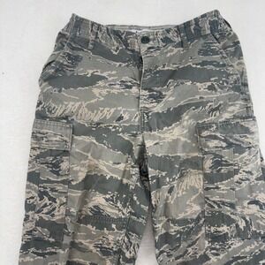 US Air Force ABU Digital Tiger Stripe Camo Cargo Pant 30S DSCP Military Trousers